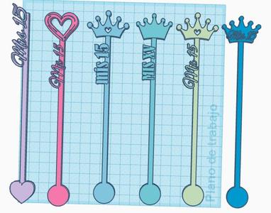 Drink stirrers my 15 - drink stirrers