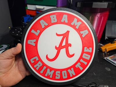 Alabama Razorbacks light box 