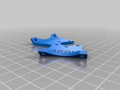 Dual 40mm Fan Mount for Mini Kossel