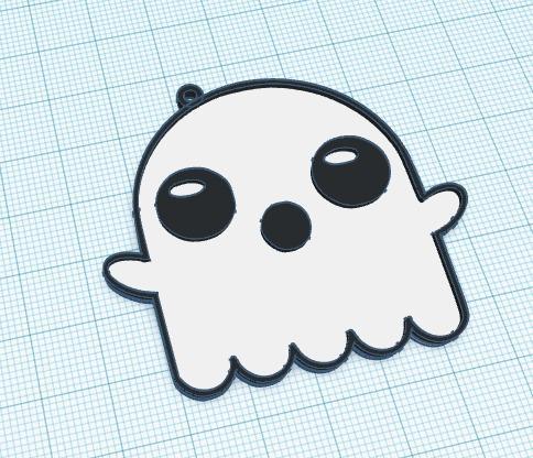 Ghost keychain