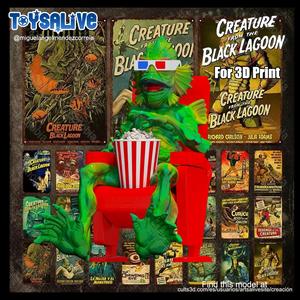 Creature from Black Lagoon Movie Fan for 3D Print