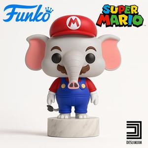 SUPER MARIO BROS ELEPHANT WONDER FUNKO POP TOYART