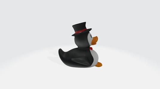 Penguin duck - 3d model