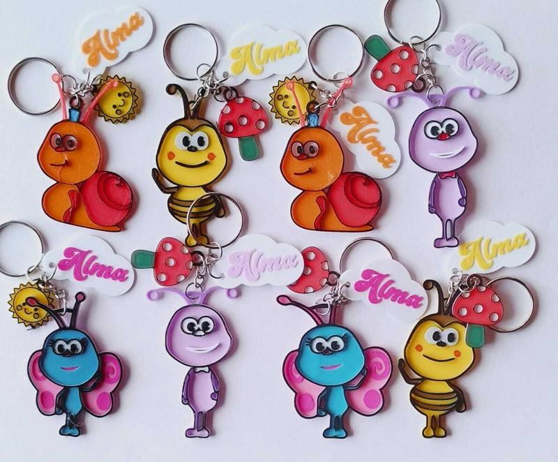 BICHIKIDS. PERSONALIZED KEY CHAINS