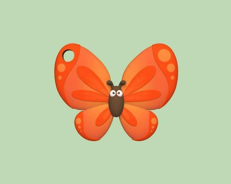 Butterfly Keychain