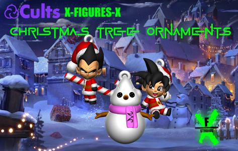 DRAGON BALL CHRISTMAS TREE ORNAMENTS