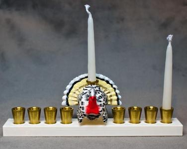 Thanksgiving Menorah