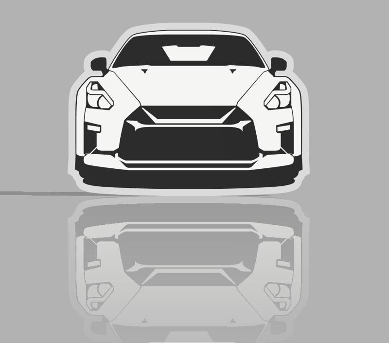 Nissan GTR R35 lightbox