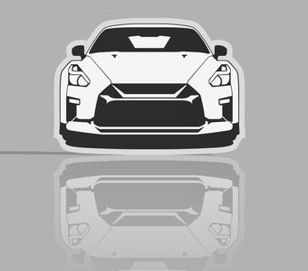 Nissan GTR R35 lightbox