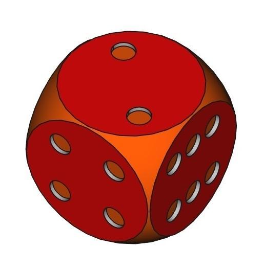 Table game dice