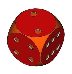 Table game dice
