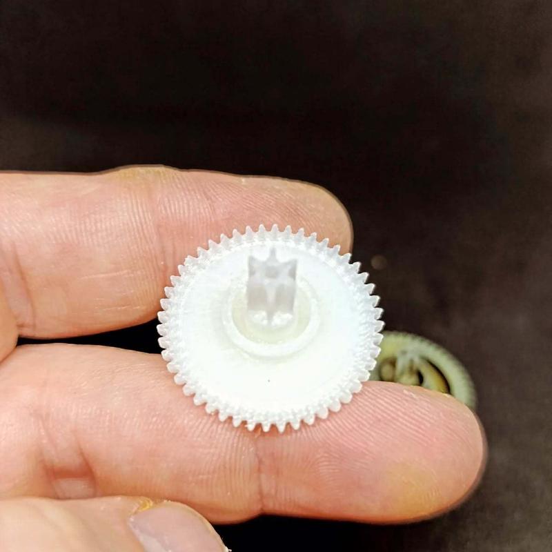 Washing machine programmer gear