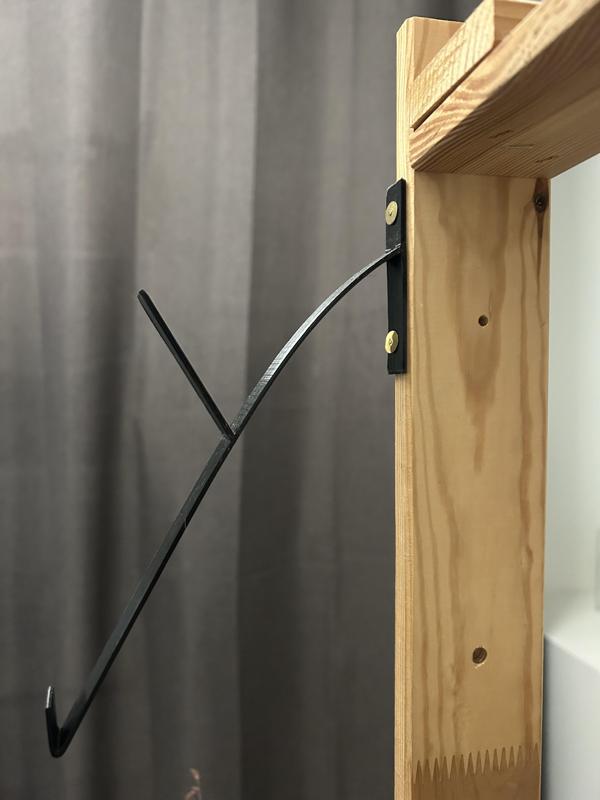 wall bracket cap holder fashion dressing storage