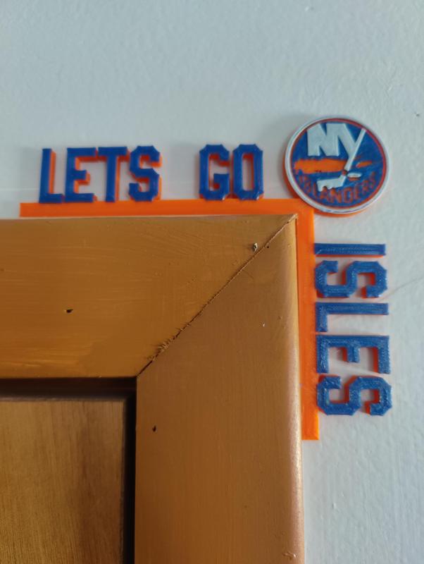 Multicolor New York Islanders Door Tim