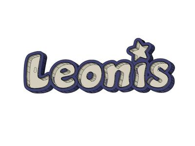 LED Name Lamp Leonis