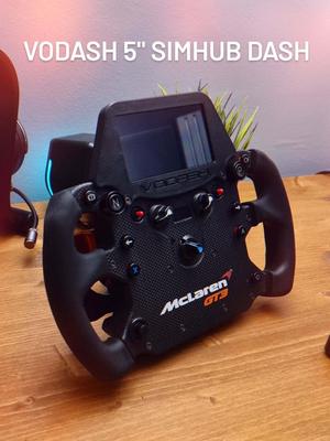 FANATEC MCLAREN GT3 SIMHUB DASHBOARD VOCORE VODASH Display