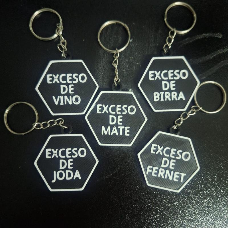 Key ring Excess of miscellaneous