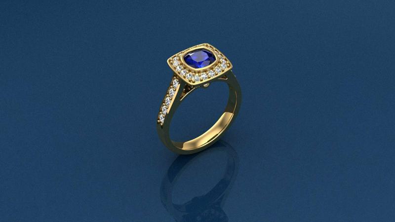 PRINCESS FOR FANCY TYPE OF SIDE STONES