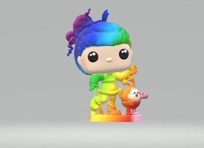 Blondine Rainbow Brite and Twinx POP