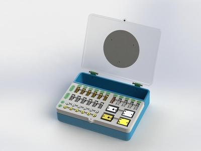 3D printer spare parts box