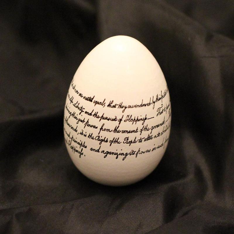 Declaration of Independence for Egg-Bot