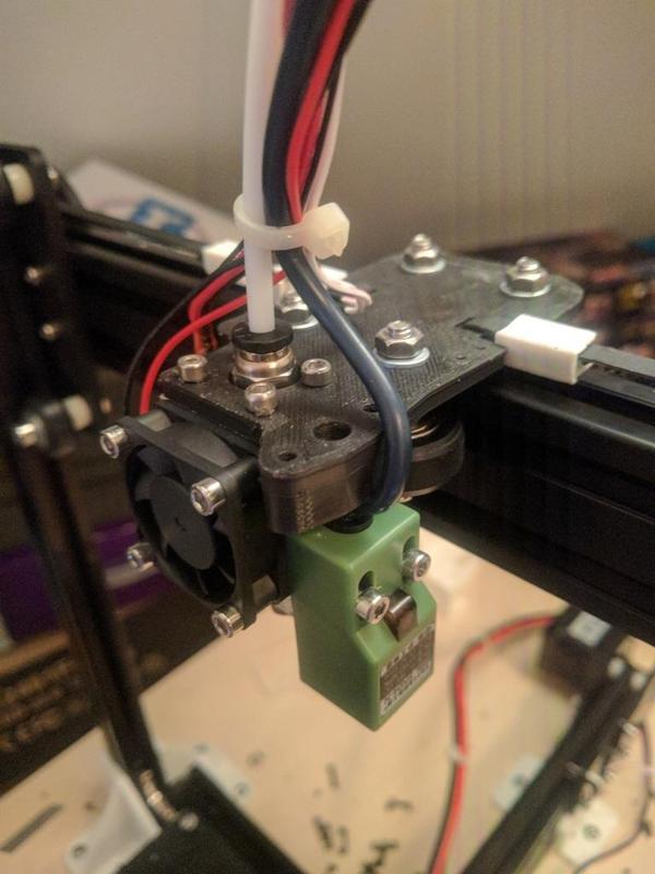 Tevo tarantula small x carriage for BLtoutch