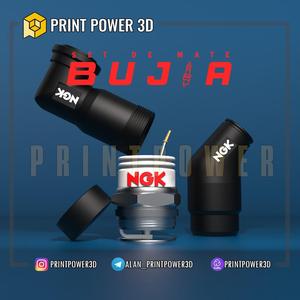 Spark plug matte set