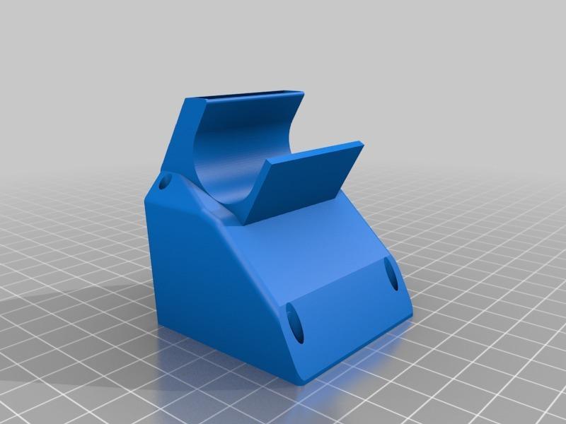 XYZ DaVinci 1.0 Bowden Carriage Fan Mount 50mm