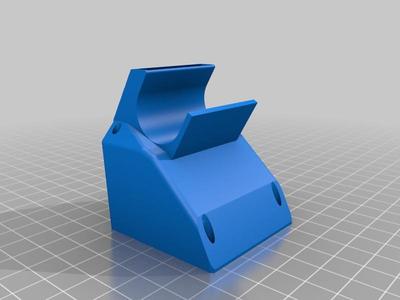 XYZ DaVinci 1.0 Bowden Carriage Fan Mount 50mm