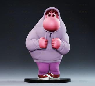Embarrassment Inside out statue