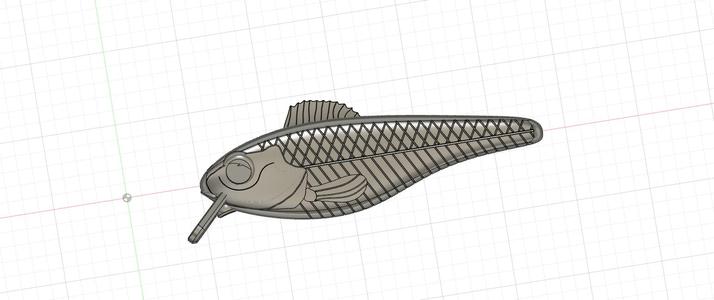 One piece jerkbait fishing lure