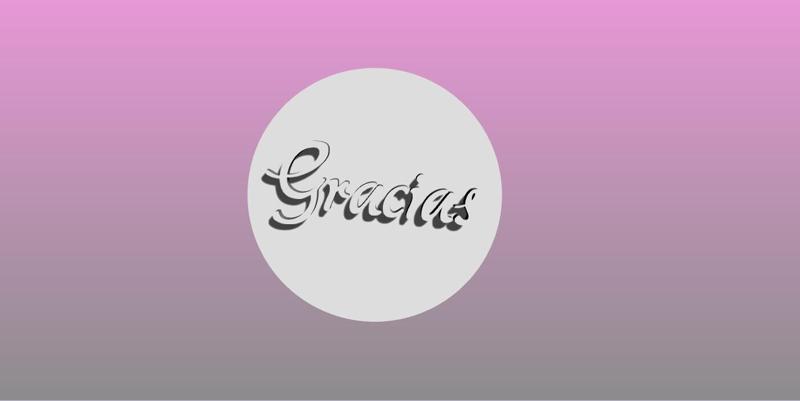 Stamping Cookie Cutter Thank you