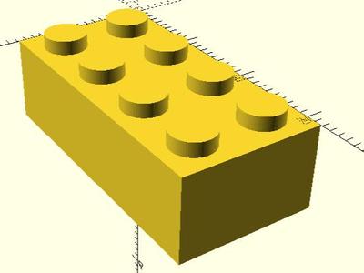 4x2 Leg.o brick