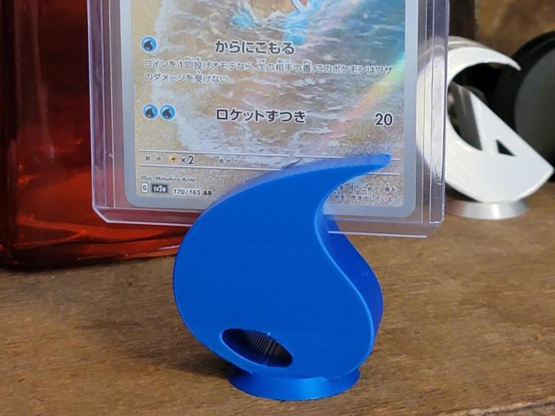 Water Energy - Pokemon Card Toploader Display