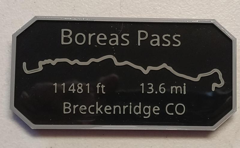 Maverick's Trail Badge Boreas Pass Breckenridge Colorado