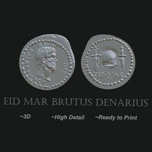Silver Denarius Brutus Eid Mar