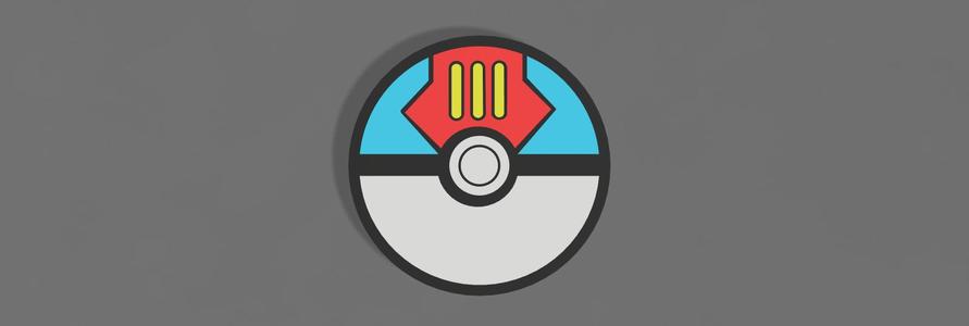 Lureball Pokemon TCG Coin & Keychain