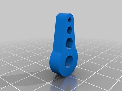 Servo attachment - For Nema 14 Stepper Motor