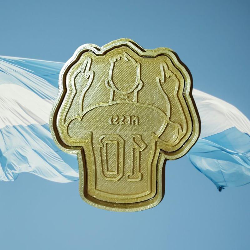 CUTTER + MESSI STAMP / MESSI CUTTER + STAMP