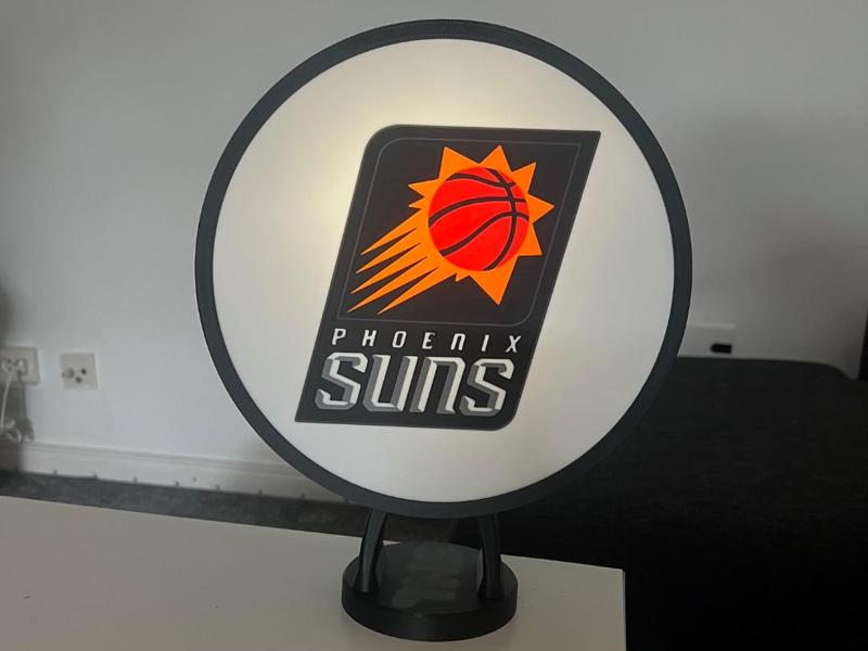LOGO NBA LIGHTBOX PHOENIX SUNS