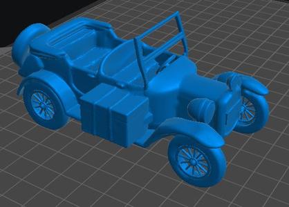 tintin au congo "car without characters