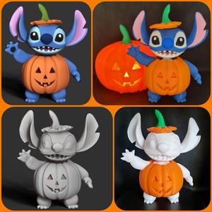 Stitch Halloween Pumpkin