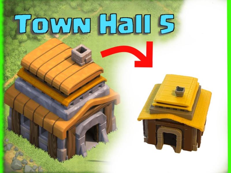 TH5 town hall 5 - clash of clans