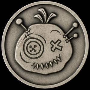 Voodoo Token Metal Coin