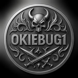 OKIEBUG1 CUSTOM NAME COIN TOKEN WALL ART