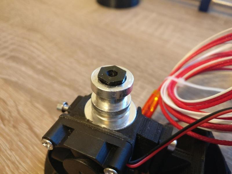 E3D Bowden to Direct converter ( PTFE lock nut )