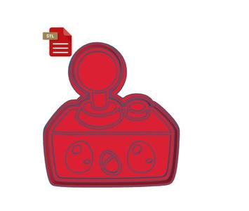 Kawaii Joy Stick Cookie Cutter and Stamp