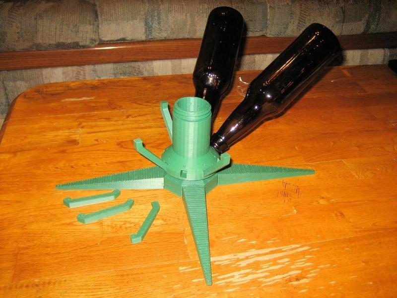 Bottle Drying Rack - with separate arms