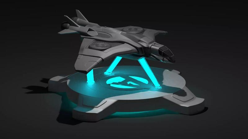 Avengers jet model printable