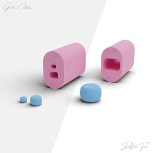Bead Roller, Drum Shape Bead Making Tool, Polymer Clay Tool, 3 Sizes Included, Digital STL File, No: 724